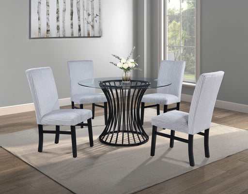 Tracy - Dining Table - Clear – Dining Tables by Crown Mark at Furniture Wholesale Plus , Nashville furniture store