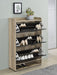 Denia - 3-Tier Engineered Wood Shoe Cabinet – Shoe Cabinets by CoasterEveryday at Furniture Wholesale Plus , Nashville furniture store