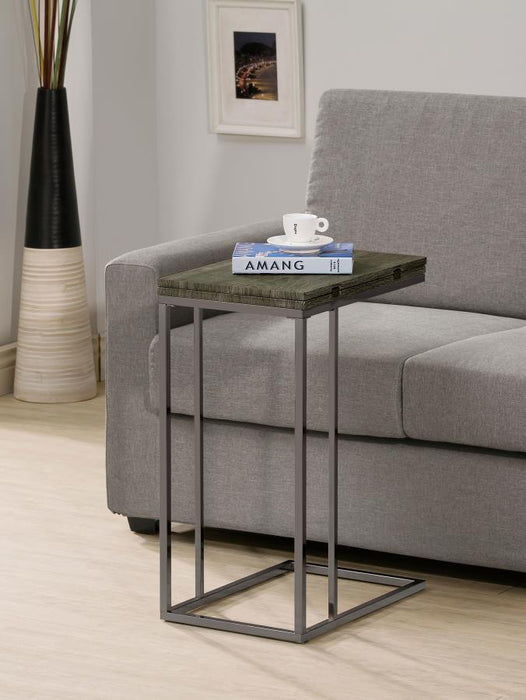 Pedro - Expandable C-Shaped Sofa Side Table – Side Tables by CoasterEveryday at Furniture Wholesale Plus , Nashville furniture store