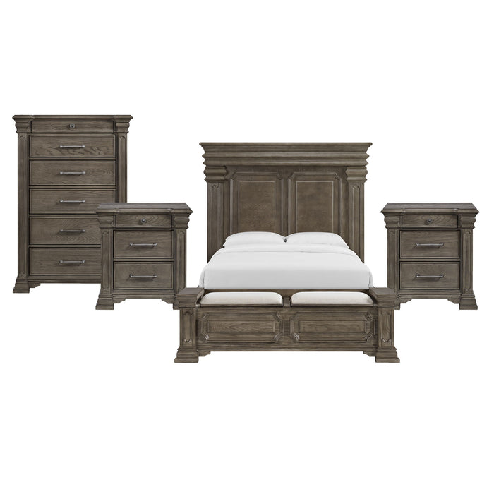 Kings Court - Storage Bedroom Set – 3 Piece Bedroom Sets by Elements International at Furniture Wholesale Plus , Nashville furniture store