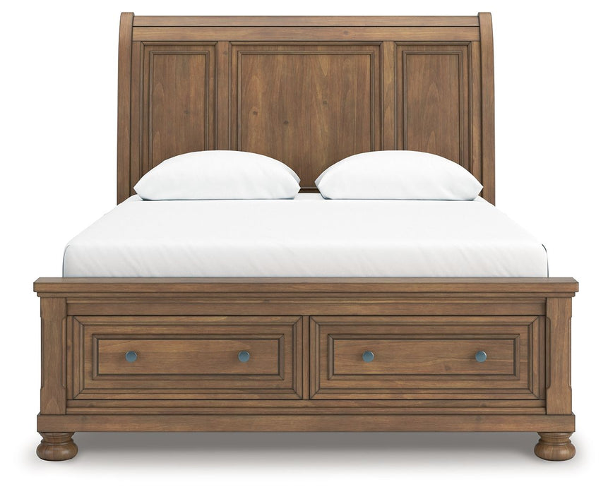 Feddinger - Storage Sleigh Bed – Storage Beds by Signature Design by Ashley® at Furniture Wholesale Plus , Nashville furniture store