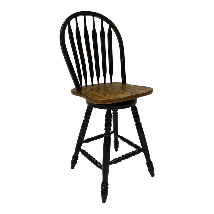 Carolina Crossing - Windsor Swivel Counter Chair – Swivel Chairs by Liberty Furniture at Furniture Wholesale Plus , Nashville furniture store