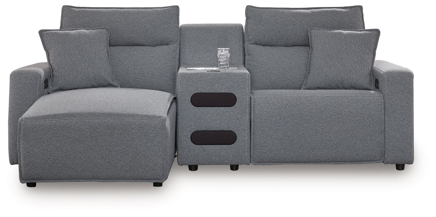 ModMax II - Salt And Pepper - Reclining Sectional – Reclining Sectionals by Signature Design by Ashley® at Furniture Wholesale Plus , Nashville furniture store