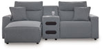 ModMax II - Salt And Pepper - Reclining Sectional – Reclining Sectionals by Signature Design by Ashley® at Furniture Wholesale Plus , Nashville furniture store