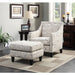 Erica - Ottoman – Upholstered Ottomans by Elements International at Furniture Wholesale Plus , Nashville furniture store