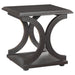 Shelly C-shaped Base End Table Cappuccino - Premium End Table from Coaster Z2 Standard - Just $138! Shop now at Furniture Wholesale Plus  We are the best furniture store in Nashville, Hendersonville, Goodlettsville, Madison, Antioch, Mount Juliet, Lebanon, Gallatin, Springfield, Murfreesboro, Franklin, Brentwood