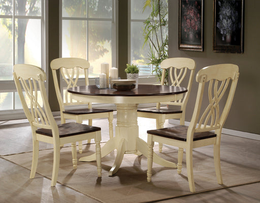 Dylan Buttermilk & Oak Dining Table - Premium Dining Table from ACME East - Just $321.75! Shop now at Furniture Wholesale Plus  We are the best furniture store in Nashville, Hendersonville, Goodlettsville, Madison, Antioch, Mount Juliet, Lebanon, Gallatin, Springfield, Murfreesboro, Franklin, Brentwood