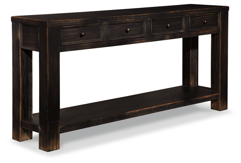 Gavelston - Sofa Table - Black – Sofa Tables by Signature Design by Ashley® at Furniture Wholesale Plus , Nashville furniture store