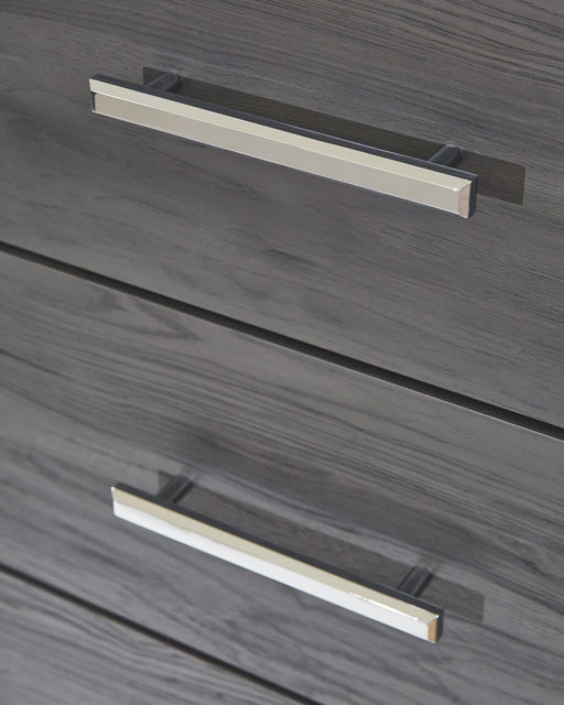 Lodanna - Gray - Five Drawer Chest - Premium Accent Chests from Signature Design by Ashley® - Just $428! Shop now at Furniture Wholesale Plus  We are the best furniture store in Nashville, Hendersonville, Goodlettsville, Madison, Antioch, Mount Juliet, Lebanon, Gallatin, Springfield, Murfreesboro, Franklin, Brentwood