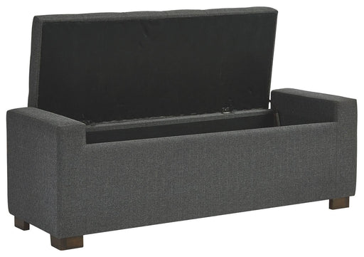 Cortwell - Storage Bench - Gray – Storage Benches by Signature Design by Ashley® at Furniture Wholesale Plus , Nashville furniture store