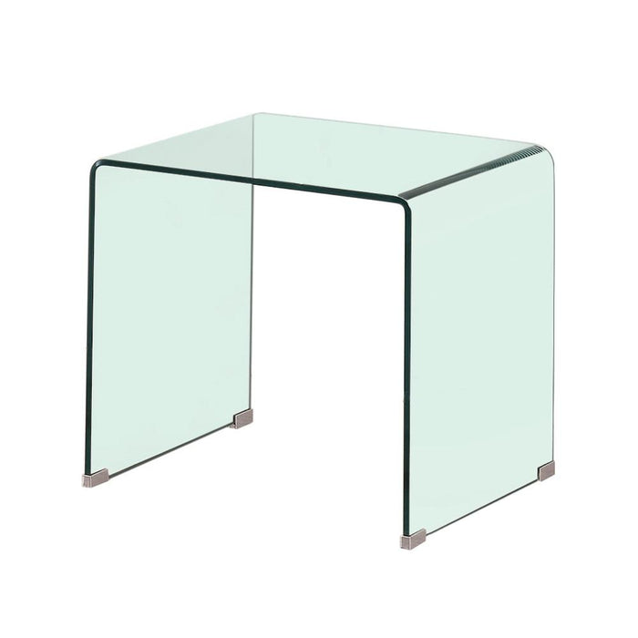 Ripley Square End Table Clear - Premium End Table from Coaster Z2 Standard - Just $218! Shop now at Furniture Wholesale Plus  We are the best furniture store in Nashville, Hendersonville, Goodlettsville, Madison, Antioch, Mount Juliet, Lebanon, Gallatin, Springfield, Murfreesboro, Franklin, Brentwood