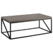 Birdie Rectangular Coffee Table Sonoma Grey - Premium Coffee Table from Coaster Z2 Standard - Just $138! Shop now at Furniture Wholesale Plus  We are the best furniture store in Nashville, Hendersonville, Goodlettsville, Madison, Antioch, Mount Juliet, Lebanon, Gallatin, Springfield, Murfreesboro, Franklin, Brentwood