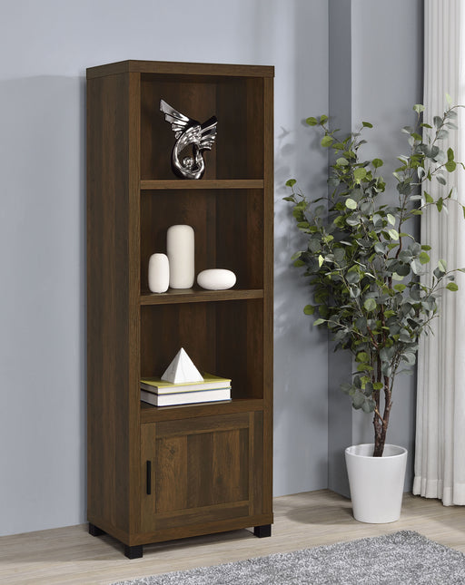 Sachin 3-shelf Media Tower With Storage Cabinet - Premium Pier from Coaster Z2 Standard - Just $262! Shop now at Furniture Wholesale Plus  We are the best furniture store in Nashville, Hendersonville, Goodlettsville, Madison, Antioch, Mount Juliet, Lebanon, Gallatin, Springfield, Murfreesboro, Franklin, Brentwood