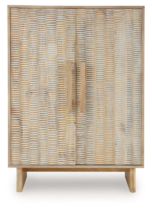 Dallinbury - Accent Cabinet - Natural / White Wash – Accent Cabinets by Signature Design by Ashley® at Furniture Wholesale Plus , Nashville furniture store