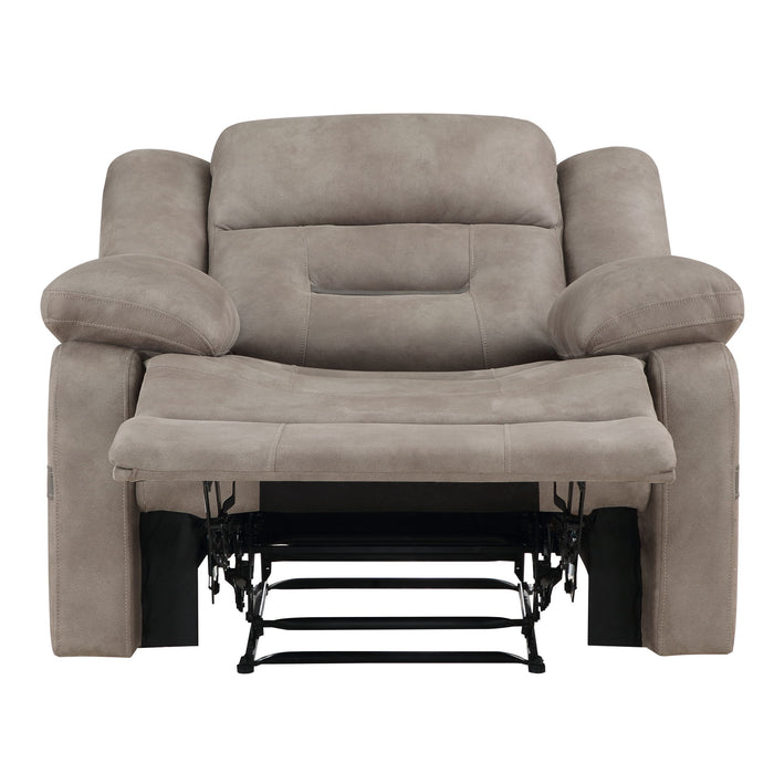 Abilene - Manual Reclining Chair - Tan – Reclining Chairs by Steve Silver Furniture at Furniture Wholesale Plus , Nashville furniture store