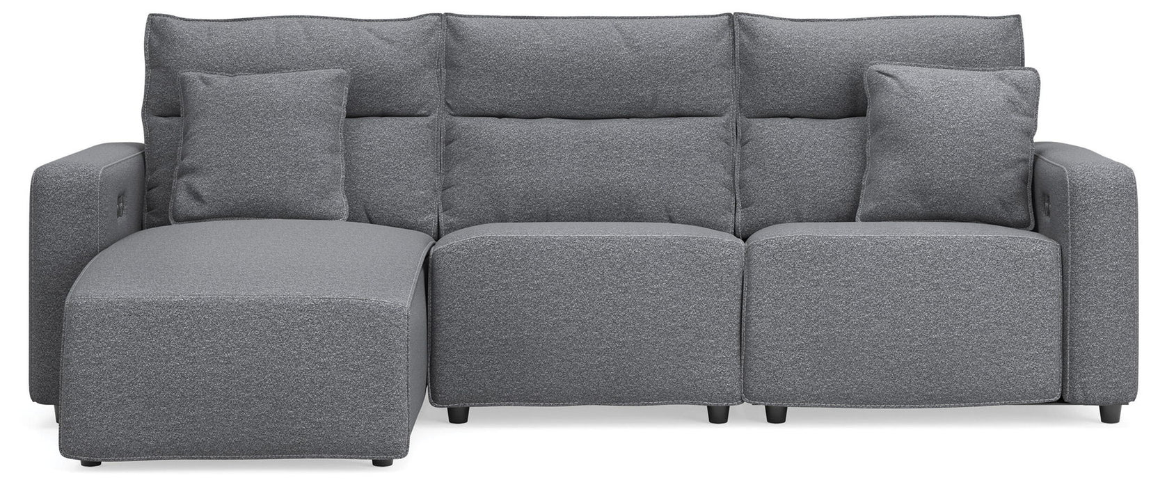 Modmax II - Reclining Sectional - Salt And Pepper – Reclining Sectionals by Signature Design by Ashley® at Furniture Wholesale Plus , Nashville furniture store