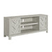 Eleanor - 70" TV Stand With Sliding Door - White – TV Stands by Elements International at Furniture Wholesale Plus , Nashville furniture store