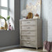 Belmar - 5 Drawer Chest - Washed Taupe – Accent Chests by Liberty Furniture at Furniture Wholesale Plus , Nashville furniture store