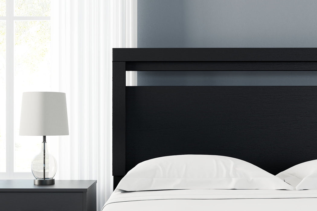 Finch - Queen Panel Headboard - Black – Panel Headboards by Signature Design by Ashley® at Furniture Wholesale Plus , Nashville furniture store