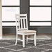 Summerville - Slat Back Side Chair - Soft White Wash / Wirebrushed Gray – Side Chairs by Liberty Furniture at Furniture Wholesale Plus , Nashville furniture store