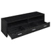 Alton - 3-drawer Black Oak TV Console – TV Stands by CoasterEssence at Furniture Wholesale Plus , Nashville furniture store