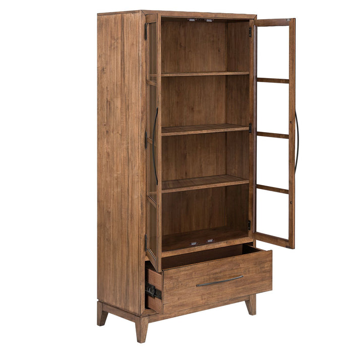 Shaker Lakes - Bunching Display Cabinet – Display Cabinets by Liberty Furniture at Furniture Wholesale Plus , Nashville furniture store