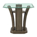 Dapper - Square End Table - Gray – End Tables by Elements International at Furniture Wholesale Plus , Nashville furniture store