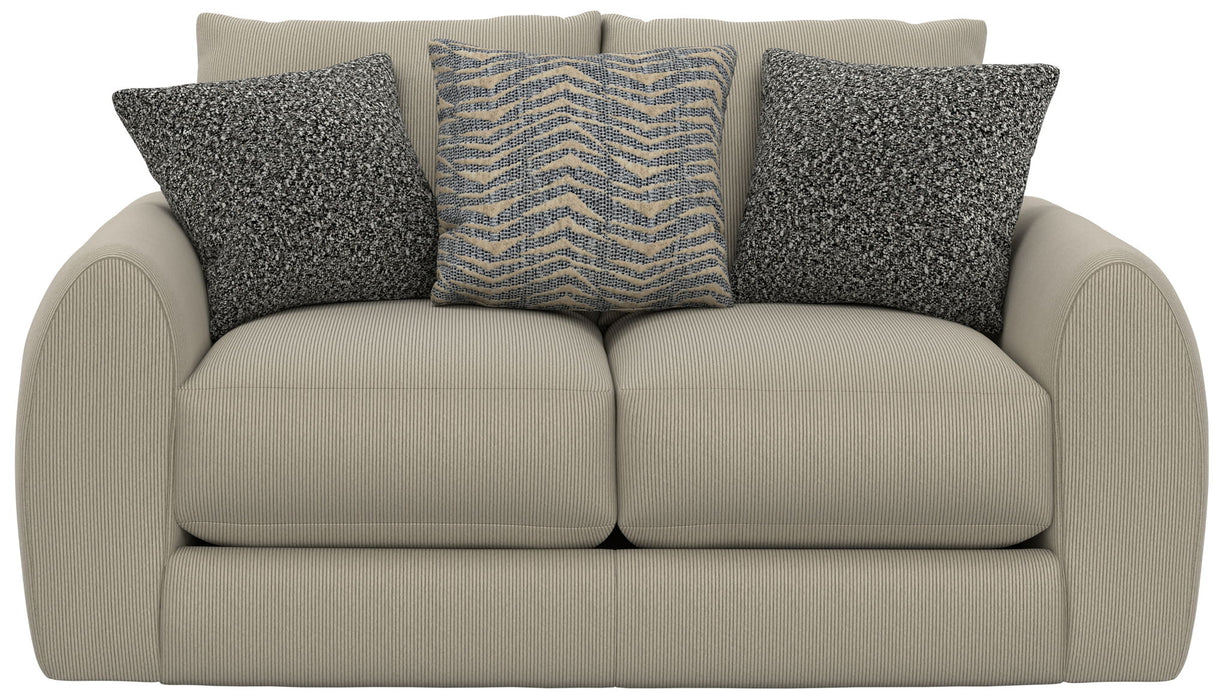 Ezra - Loveseat - Twine – Stationary Loveseats by Jackson at Furniture Wholesale Plus , Nashville furniture store