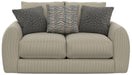 Ezra - Loveseat - Twine – Stationary Loveseats by Jackson at Furniture Wholesale Plus , Nashville furniture store
