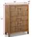 Westcott - Chest - Cerused Natural – Accent Chests by Crown Mark at Furniture Wholesale Plus , Nashville furniture store