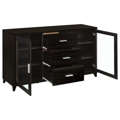 Lewes - 2 Door Engineered Wood TV Stand - Cappuccino - Premium TV Stands from CoasterEssence - Just $369! Shop now at Furniture Wholesale Plus  We are the best furniture store in Nashville, Hendersonville, Goodlettsville, Madison, Antioch, Mount Juliet, Lebanon, Gallatin, Springfield, Murfreesboro, Franklin, Brentwood