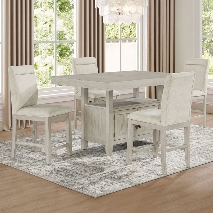 Garland - Counter Dining Set – 5 Piece Dining Room Sets by Steve Silver Furniture at Furniture Wholesale Plus , Nashville furniture store