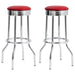 Retro - Upholstered Metal Swivel Bar Stool (Set of 2) - Premium Stool Sets from CoasterEveryday - Just $199! Shop now at Furniture Wholesale Plus  We are the best furniture store in Nashville, Hendersonville, Goodlettsville, Madison, Antioch, Mount Juliet, Lebanon, Gallatin, Springfield, Murfreesboro, Franklin, Brentwood