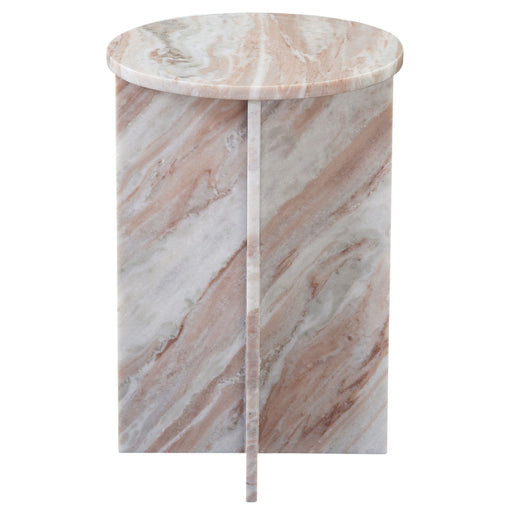 Niki - Banswara Marble End Table – End Tables by Steve Silver Furniture at Furniture Wholesale Plus , Nashville furniture store