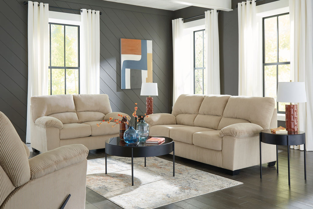 SimpleJoy - Living Room Set – Stationary Sofas & Loveseats by Signature Design by Ashley® at Furniture Wholesale Plus , Nashville furniture store