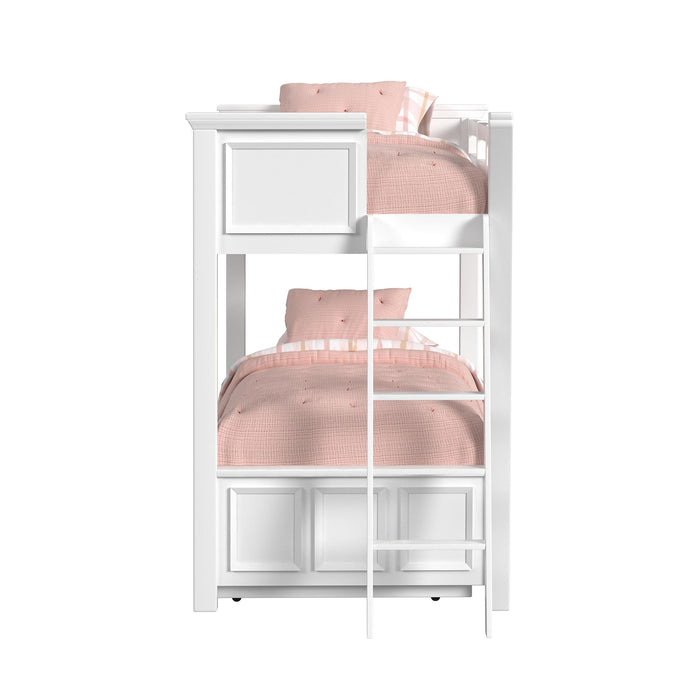 Hampton Kids - Bunk With Ladder And Trundle – Bunk Beds by Elements International at Furniture Wholesale Plus , Nashville furniture store