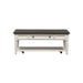 Allyson Park - Rectangular Cocktail Table - Wirebrushed White / Charcoal – Cocktail Tables by Liberty Furniture at Furniture Wholesale Plus , Nashville furniture store
