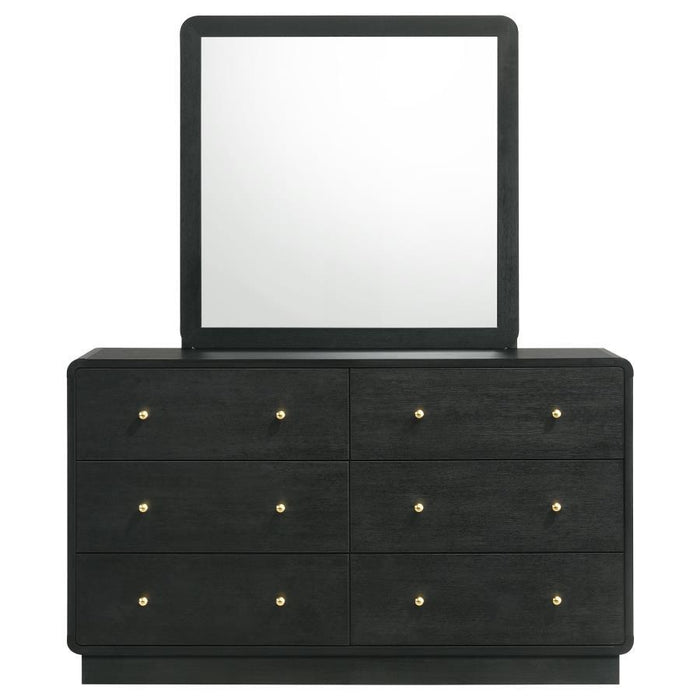 Cavelle - 6-Drawer Dresser – Dressers by Coaster Fine Furniture at Furniture Wholesale Plus , Nashville furniture store
