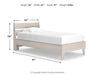 Socalle - Panel Platform Bed – Platform Beds by Millennium® by Ashley at Furniture Wholesale Plus , Nashville furniture store