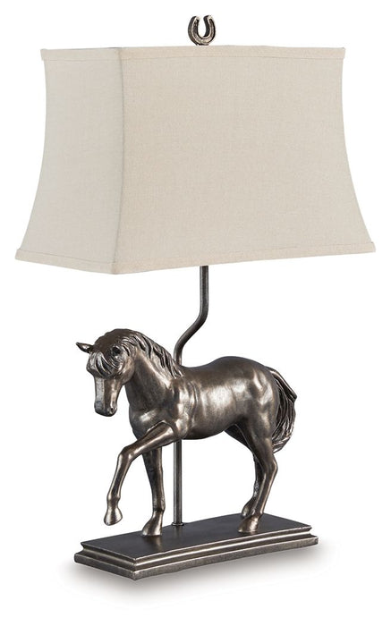 Sandorman - Poly Table Lamp - Bronze Finish – Table Lamps by Signature Design by Ashley® at Furniture Wholesale Plus , Nashville furniture store