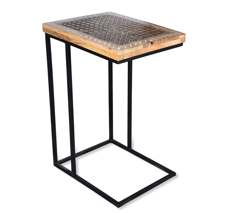 Parris - Sofa Server Table - Light Brown – Sofa Tables by Steve Silver Furniture at Furniture Wholesale Plus , Nashville furniture store