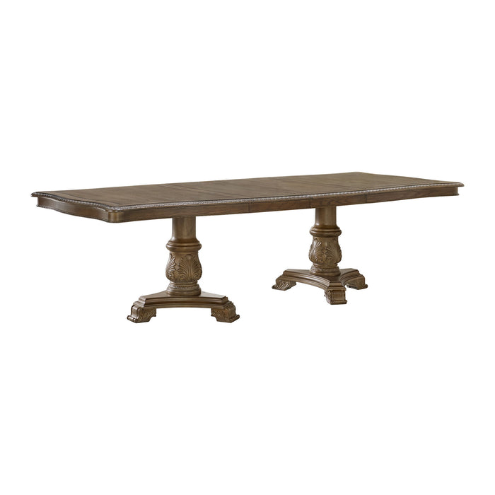 Madison Park - Rectangular Dining Table With 2 Leaves - Walnut – Dining Tables with Extensions by Elements International at Furniture Wholesale Plus , Nashville furniture store