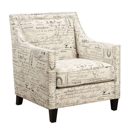Erica - Chair And Ottoman – Stationary Chair & Ottoman by Elements International at Furniture Wholesale Plus , Nashville furniture store