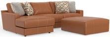 Minori - Italian Leather Sofa / Chaise And Cocktail Ottoman – 2 Piece Living Room Sets by Jackson at Furniture Wholesale Plus , Nashville furniture store