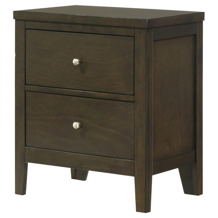 Wilkes - 2-Drawer Nightstand Bedside Table - Dark Cocoa – Accent Nightstands by Coaster Fine Furniture at Furniture Wholesale Plus , Nashville furniture store