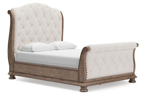 Ardenfield - Upholstered Sleigh Bed – Sleigh Beds by Signature Design by Ashley® at Furniture Wholesale Plus , Nashville furniture store