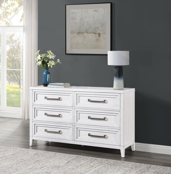Marielle - 6-Drawer Bedroom Dresser – Dressers by CoasterEveryday at Furniture Wholesale Plus , Nashville furniture store
