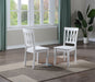 Naples - Side Chair (Set of 2) - White – Chair Sets by Steve Silver Furniture at Furniture Wholesale Plus , Nashville furniture store