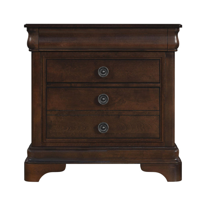 Cameron - Nightstand - Dark Brown – Accent Nightstands by Elements International at Furniture Wholesale Plus , Nashville furniture store