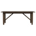 Matisse - Rectangular Wood Dining Table - Dark Brown – Dining Tables with Extensions by Coaster Fine Furniture at Furniture Wholesale Plus , Nashville furniture store